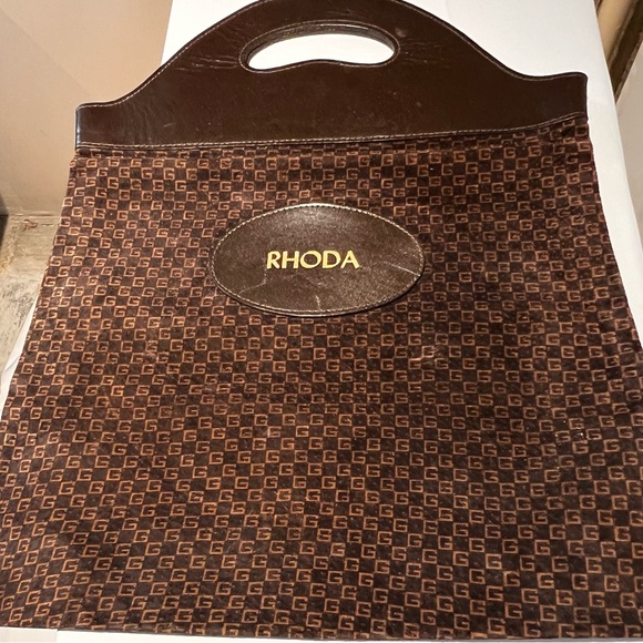 Rare Vintage Gucci handbag Monogram “Rhoda” super clean great condition - Picture 2 of 11